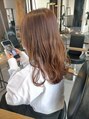 ラフィス ヘアー バンビ 近鉄奈良店(La fith hair bambi)&nbsp;柔らかアプリコットカラー♪
