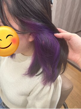 テーラヘアー 幕張本郷店(TELA HAIR) あんスタの礼瀬マヨイ風カラー
