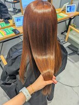 ビス フルール 日暮里店(Vis fleur)&nbsp;ツヤツヤ！！オレンジベージュ◎小國綾か