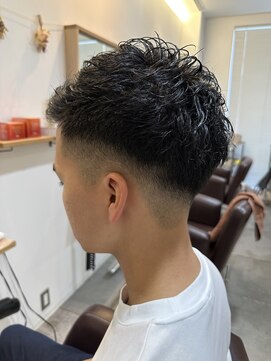 ライズ ヘア ブランド スウェル(RISE HAIR BRAND SWELL) メンズカット×刈り上げ