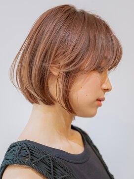 ベンジー 中目黒店(benji) モテフェイスレイヤーボブ　20代30代40代