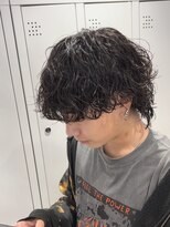 ラヴィズムバイフィフス(LUVISM by fifth) メンズウルフ波巻きスパイラルパーマサーフカール/新潟駅万代