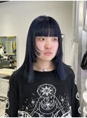 ネイビーカラー/ケアブリーチ【藤野はるひ】