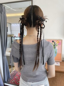 ヘアーアイスカルテット(HAIR ICI QUARTET) 20代30代大人気♪韓国カチモリタイトアレンジ特別なイベントに◎