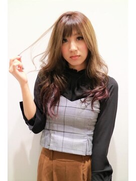 ヘアーアンドメイク レカン(Lecrin) 【Lecrin】秋冬裾カラー
