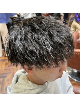 シャル 八王子(shalu) マッシュ＋ツイストパーマ