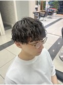 波巻きスパイラルパーマ