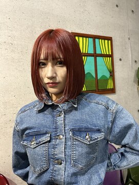 ヘアーデザイン アルエ(HAIR×design ARUE) 【RIKI】Cherry RED