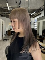 ジーニー 横浜(giinii) 透明感たっぷりグレージュカラー
