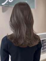 ウェイズトウキョウ 新宿店(Ways TOKYO)&nbsp;グレージュカラー　レイヤーカット　ボブルフ　ネビージュ