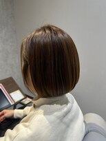 ミューシェレゴ(meauche...lego)&nbsp;ショートボブ/マロンベージュ