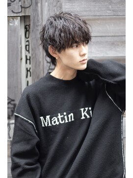 ユーフォリア 渋谷グランデ(Euphoria SHIBUYA GRANDE) ソフトツイストパーマナチュラルマッシュパーマ刈り上げ k