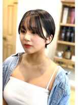 キキ(kiki) レイヤーショート＊新町美容室/堀江美容室/心斎橋美容室/四ツ橋