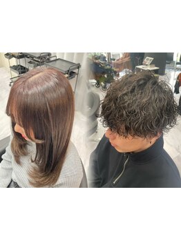 学生に優しい価格で定期的に通いやすい♪パーマもカラーも学割でお得に☆