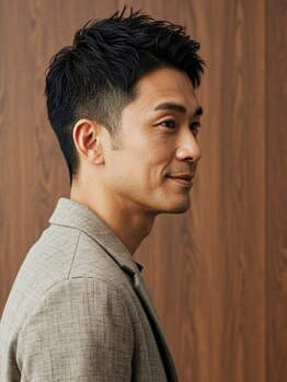 バーバーグテ 小池店の写真/仕事のシーンに合う、大人の好印象スタイルをご提案◇スタイリング方法もしっかりレクチャーします♪