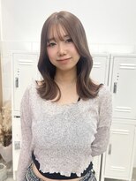 カシェル(cashel kishaba)&nbsp;『ブリーチなしダブルカラーで作るまろやかベージュ』