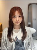【前迫 隆志】　オレンジブラウン　ナチュラル　レイヤー