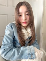 トレンチ(TRENCH) レイヤーカット ケアブリーチ ダブルカラー 学割U24