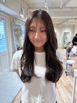 カナージュ(Canage)&nbsp;くびれヘア赤みのあるブラウンカラー☆8/30