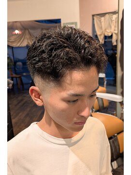 ボイスバーバー 高野店(VOICE BARBER) パーマ風スキンフェード