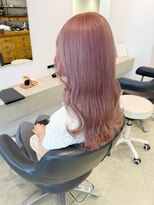 ビブ(VIV) ピンクベージュ/ピンクカラー/川崎ブリーチ