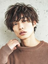 カットもパーマもイケメンパラダイス Men's天王寺 柔らかウェーブ×Men'sアンニュイマッシュ