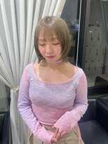 ケンジサナンド(KENJE Sanando)&nbsp;柔らかハイトーンで抜け感up