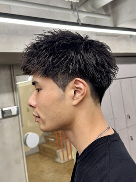 ニコ トウキョウ ロジック(nico TOKYO Logic) 刈り上げアップバングスパイキーショートパーマスパイラルパーマ