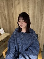 ペグ(Peg)&nbsp;20代30代40代くびれヘア似合わせカットピンクブラウン