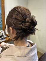 小さな美容室 ハナ(hana)&nbsp;直毛さんのヘアセットstyle♪