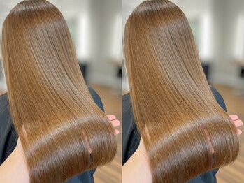 マルコ(MARCO)の写真/☆感動の手触り、潤い持続！メテオ髪質改善カラーで色もちUP♪うるツヤ髪を叶えます！