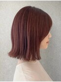 逗子葉山切りっぱなしボブぱっつんボブ外ハネタッセルカットY16