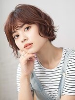 メル バイ ヘアサロン ニド(mer..by hair salon Nido)&nbsp;外ハネくびれショートボブ☆レイヤーボブ