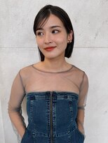 トリコ トウキョウ アヴェダ 表参道店(tricot TOKYO AVEDA)&nbsp;切りっぱなしボブ