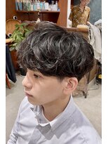 メンズサロン アネロ 名駅(Men's salon anhelo)&nbsp;シャドウパーマ×ニュアンスパーマ×マッシュ×名駅