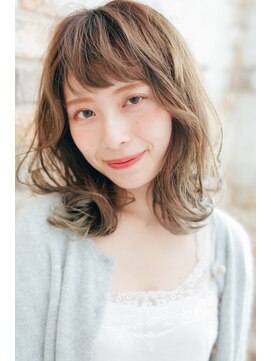 カノープス ヘアアンドメイクアップ(Canopus hair&make up) グラデーションカラー×カール[ことりベージュ/ニュアンスカラー