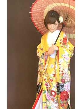 ヘアーアンドネイル ノーム(NO MU) 和装スタイル