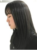 ちょいモード暗髪
