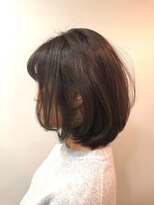 ビー オン ディー ヘア 池袋(BonD hair)&nbsp;フワッと耳掛けボブ☆ミディアム【池袋/髪質改善/ハイライト】
