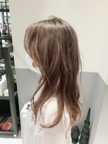 スタジオ ノル(studio noll)&nbsp;【新宿studio noll. やまだ】グレーベージュ×ブリーチ　200703