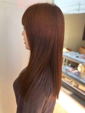 カーサインフィニテイ Hair Design caRsa INFINITY ストレートロング