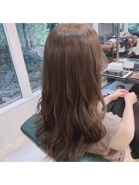 ミューズジャルダン(MUSE jardin) 秋カラーアッシュブラウン×セミロング