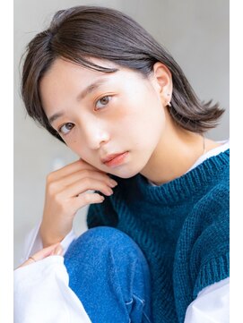 ロイジー(roijir) 【roijir 表参道】外ハネボブ×地毛風ブルージュ