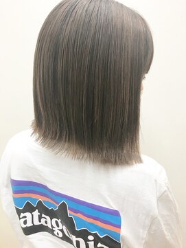 スパークス(SPARKS) ナチュラルハイライト×外ハネボブ