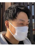 アップバンク/ツーブロック/メンズカット