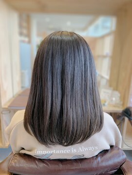 アドラーブル 長岡新保店(adorable) 【グラデーションカラー】 暗髪　10代20代30代
