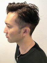 ブリランチン シンサカエ(Brilliantine Shinsakae) 飾りすぎないのが◎男の色気パーマ☆