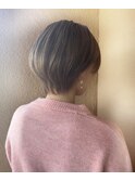 くびれショート/ベージュー/髪質改善/ノンダメージ