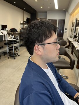 リリ(Liri material care salon by JAPAN) くせ毛を活かしたメンズショート