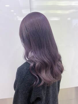 プログレス ひばりヶ丘店(PROGRESS) 『purple lavender』デザインカラー×ダブルカラー　10代/20代